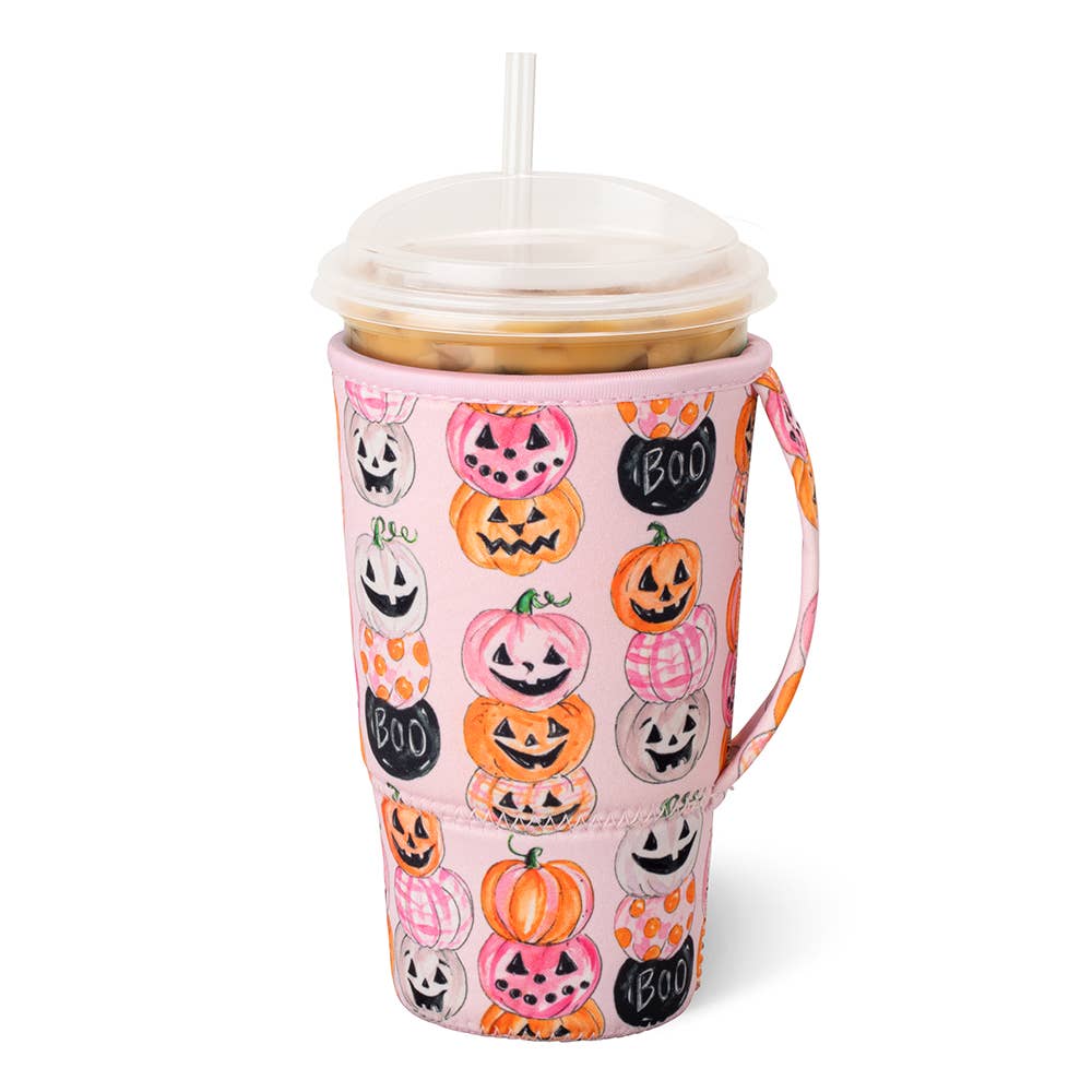 Pumpkin Stacks Iced Cup Coolie (Large)