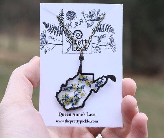 West Virginia Pendant Necklace