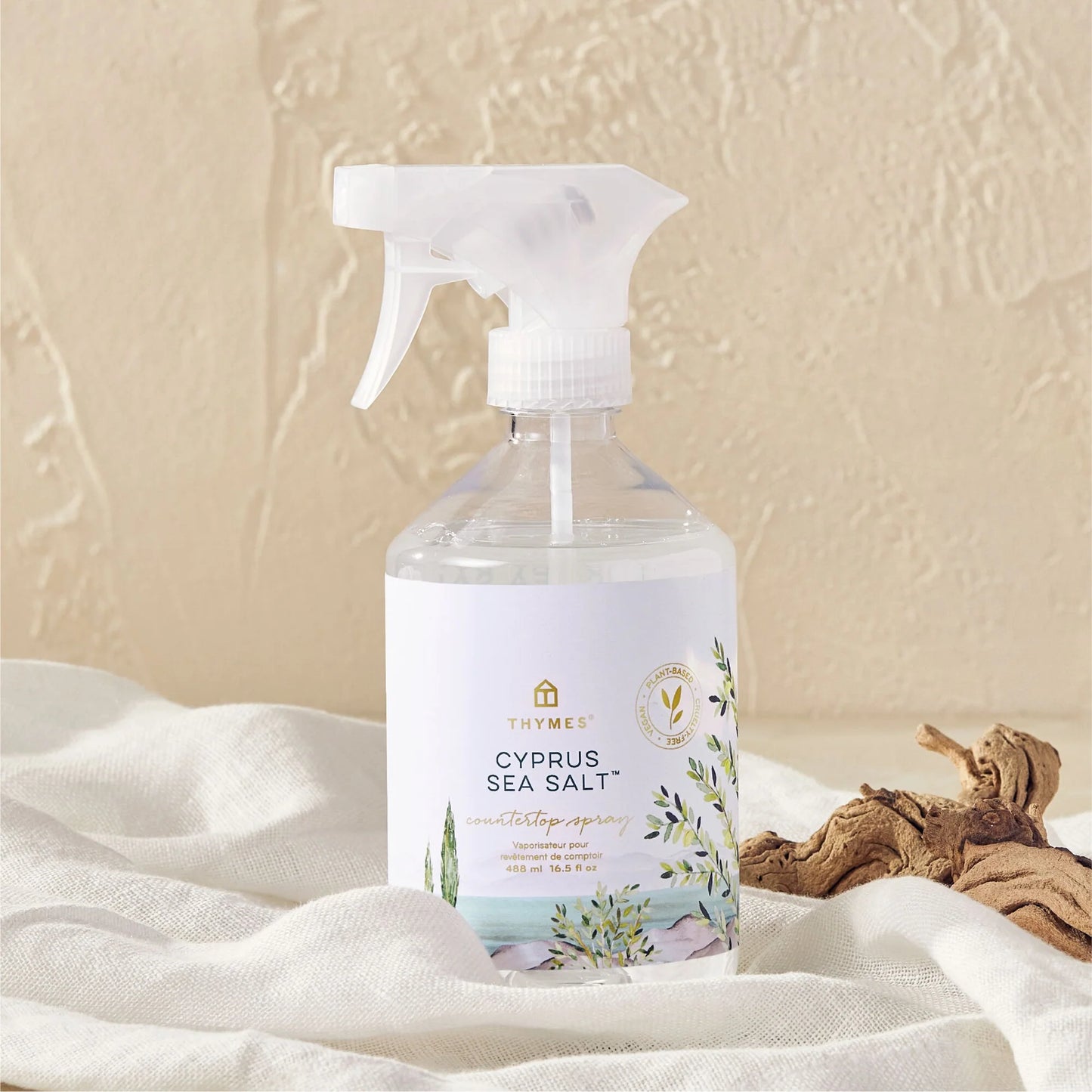 Cyprus Sea Salt Countertop Spray by Thymes