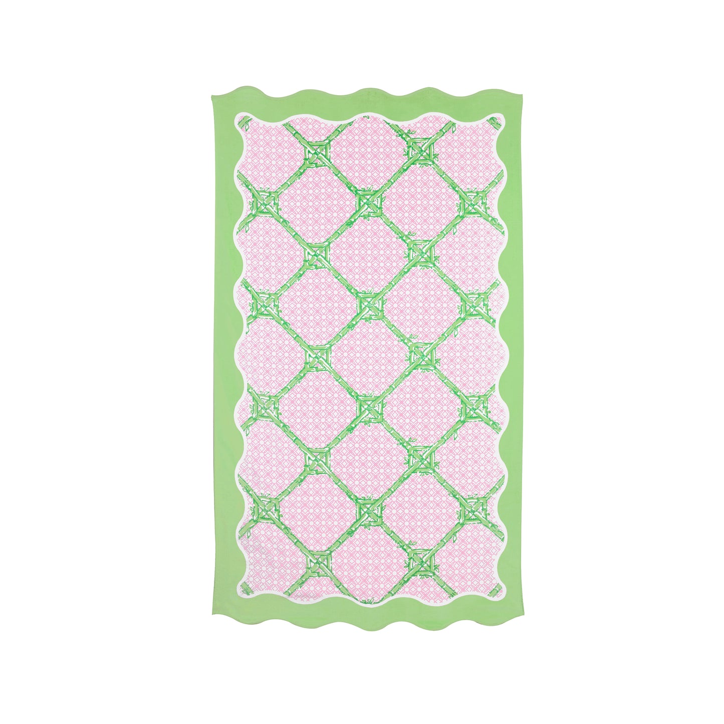 LILLY PULITZER Scalloped Beach Towel, Butterfly Trellis