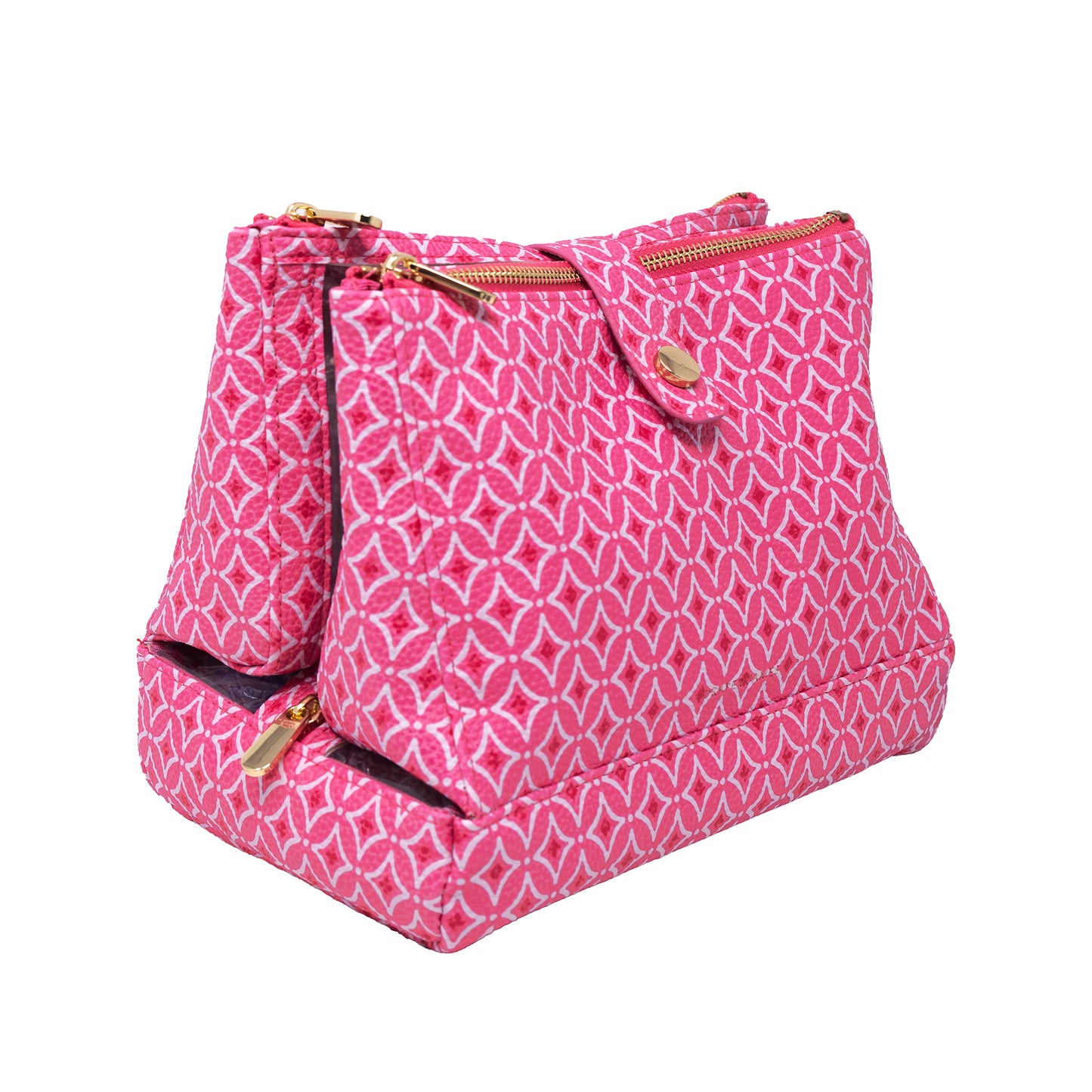 Draper James Pink Travel Cosmetic Pouch