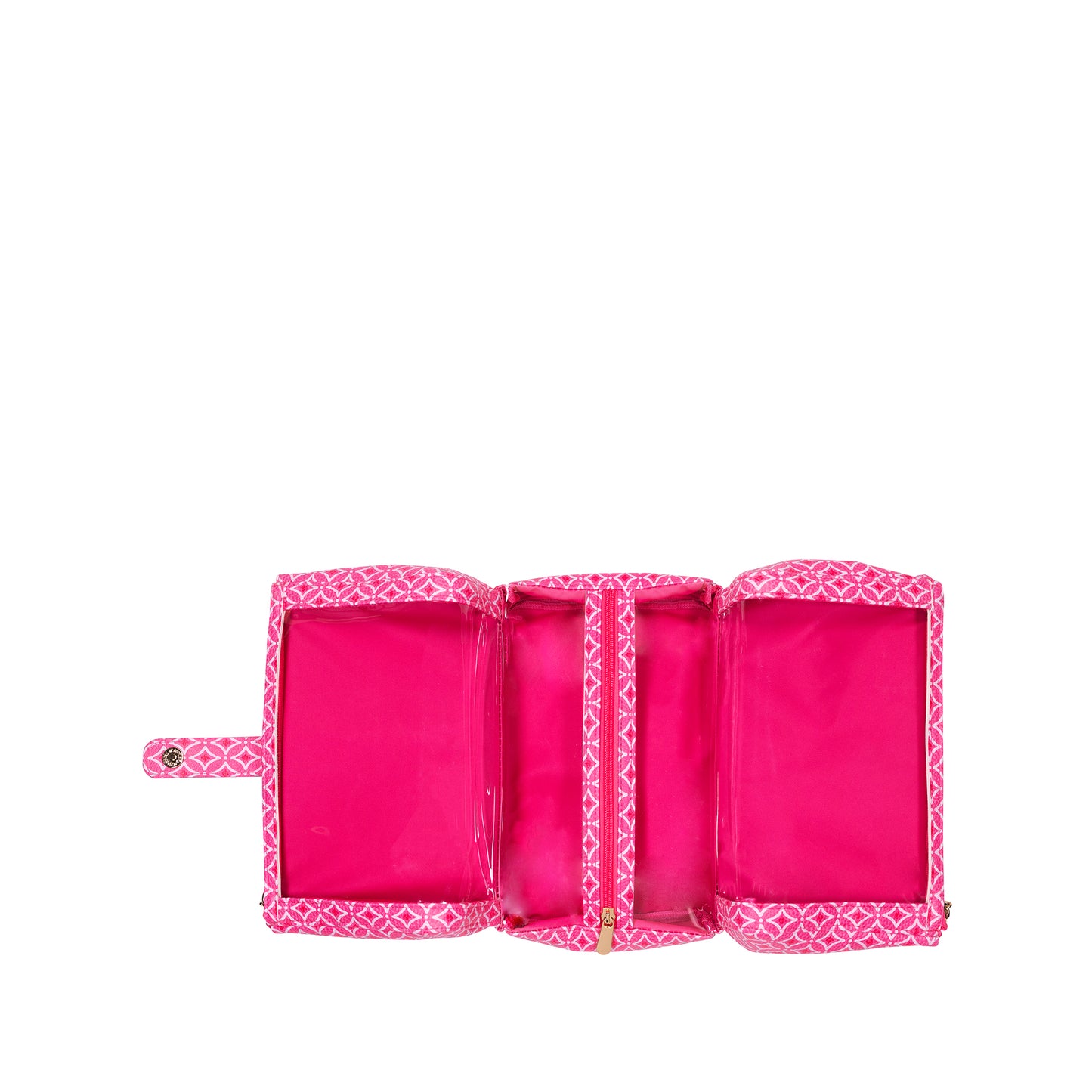 Draper James Pink Travel Cosmetic Pouch