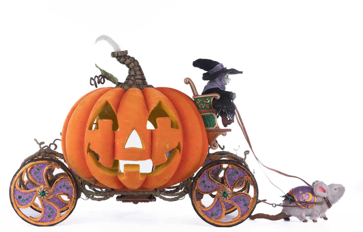 Katherine's Collection Enchanted Pumpkin Carriage