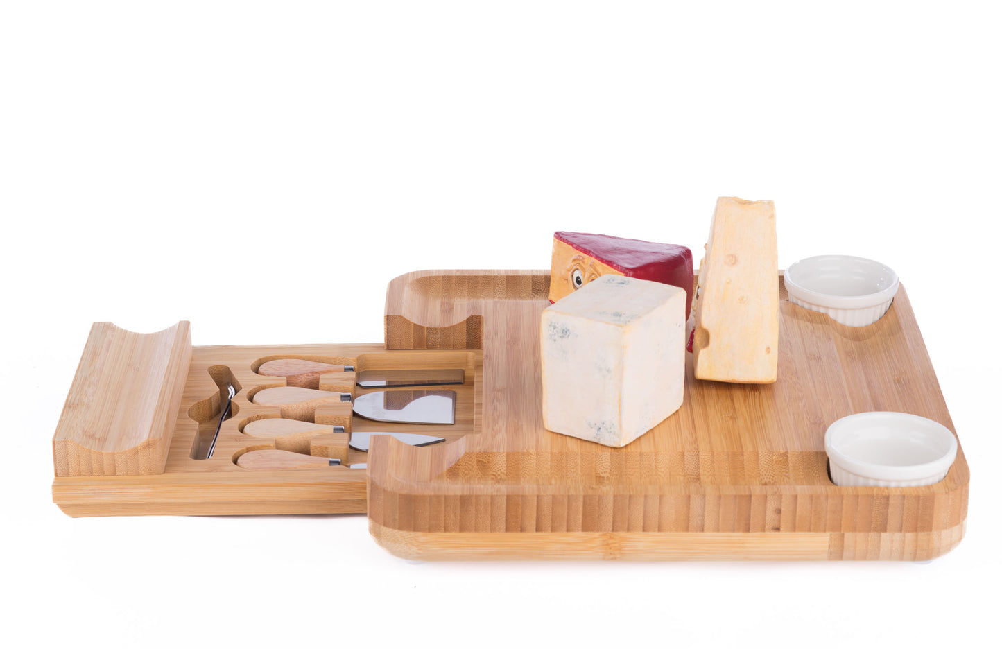 Katherine's Collection Creepy Cheeses On Charcutier Board With Knife Set