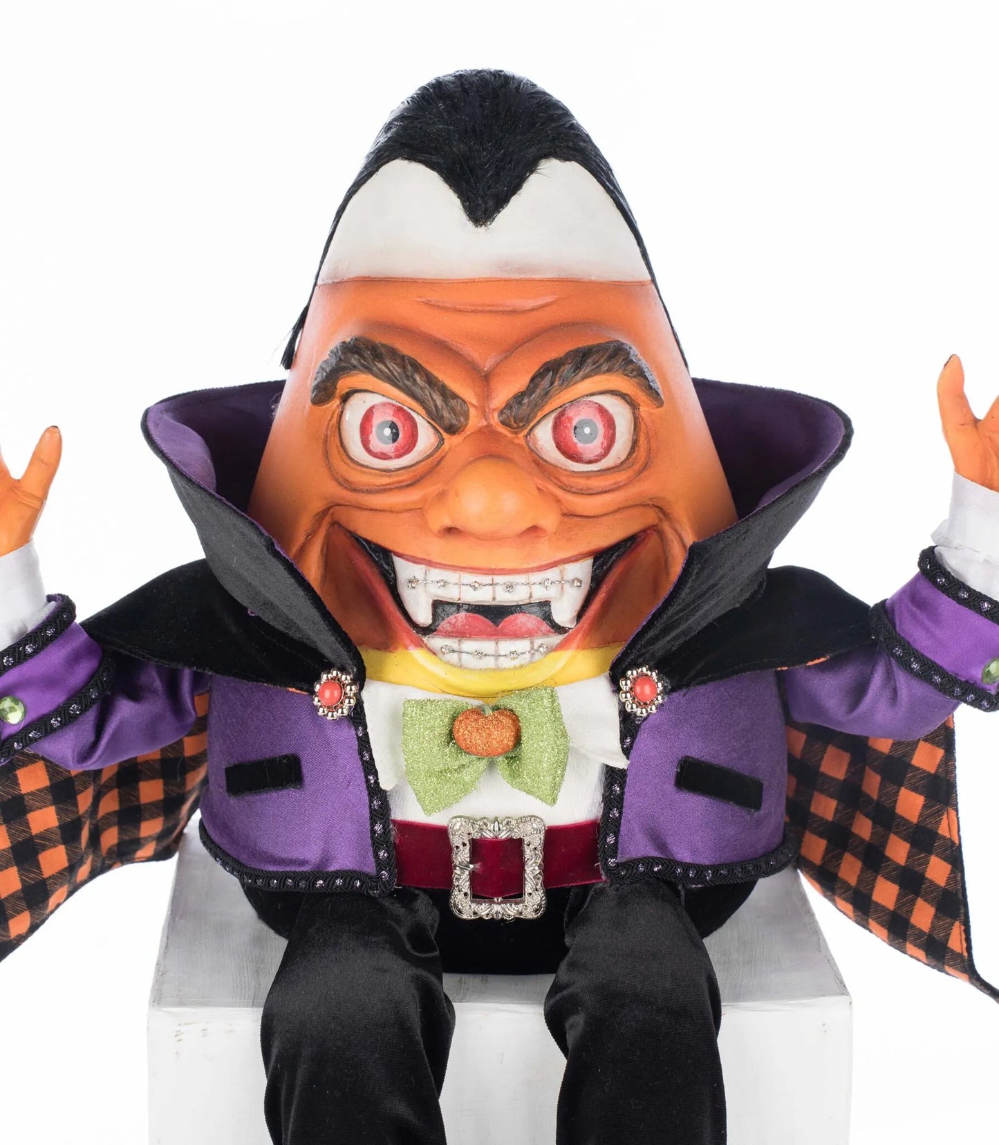 Katherine's Collection Count Candy Corn Ledge Sitter