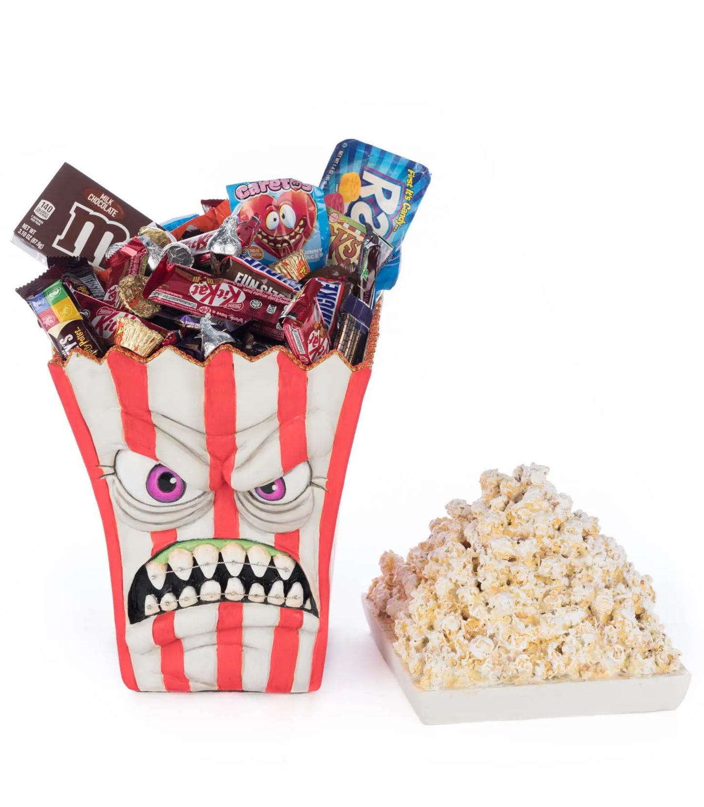 Katherine's Collection Cranky Kernels Popcorn Bag Candy Container