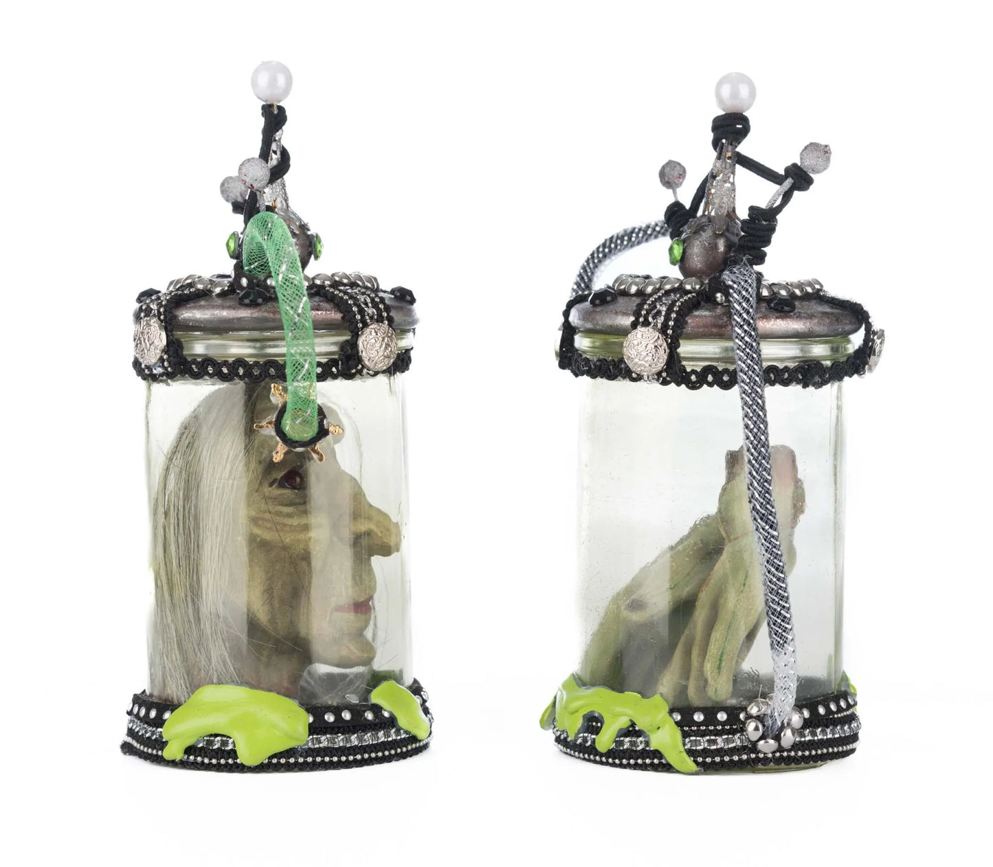 Katherine's Collection Chaotic Specimen Jars Set of 2