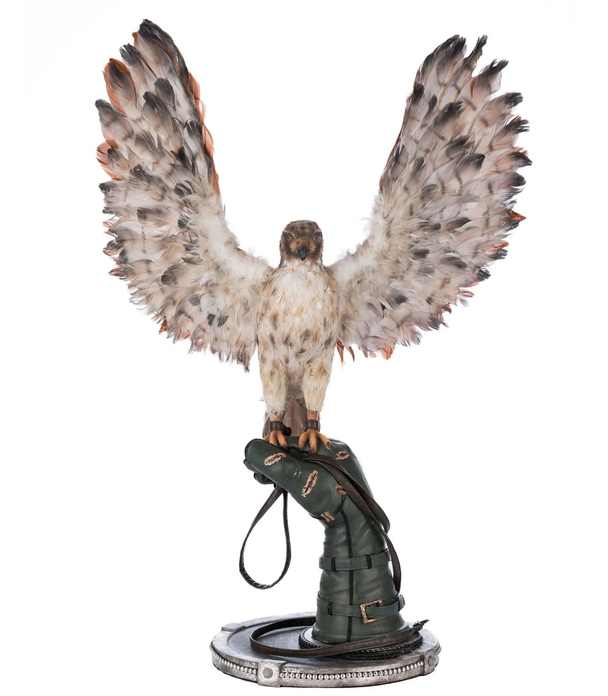 Katherine's Collection Argon Hawking on Perch