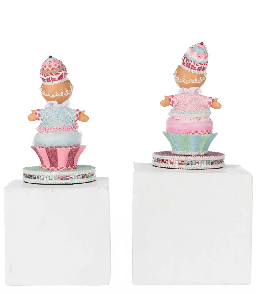 Katherine's Collection Sweet Delights Gingerbread Stocking Holder Set of 2