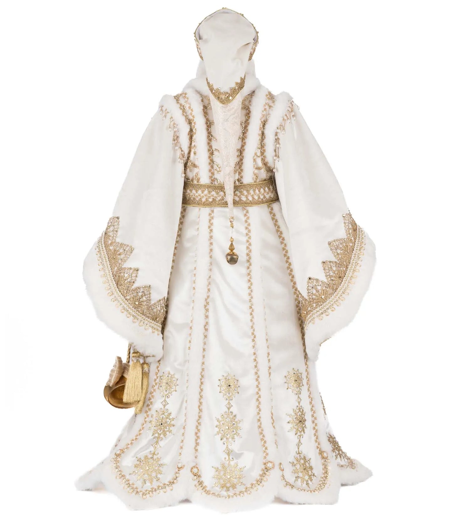 Katherine's Collection Golden Leaf Santa Doll