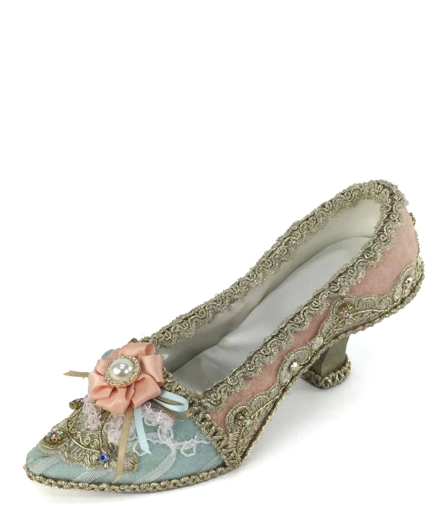 Katherine's Collection Joyeux Noel Fancy Tabletop Shoe