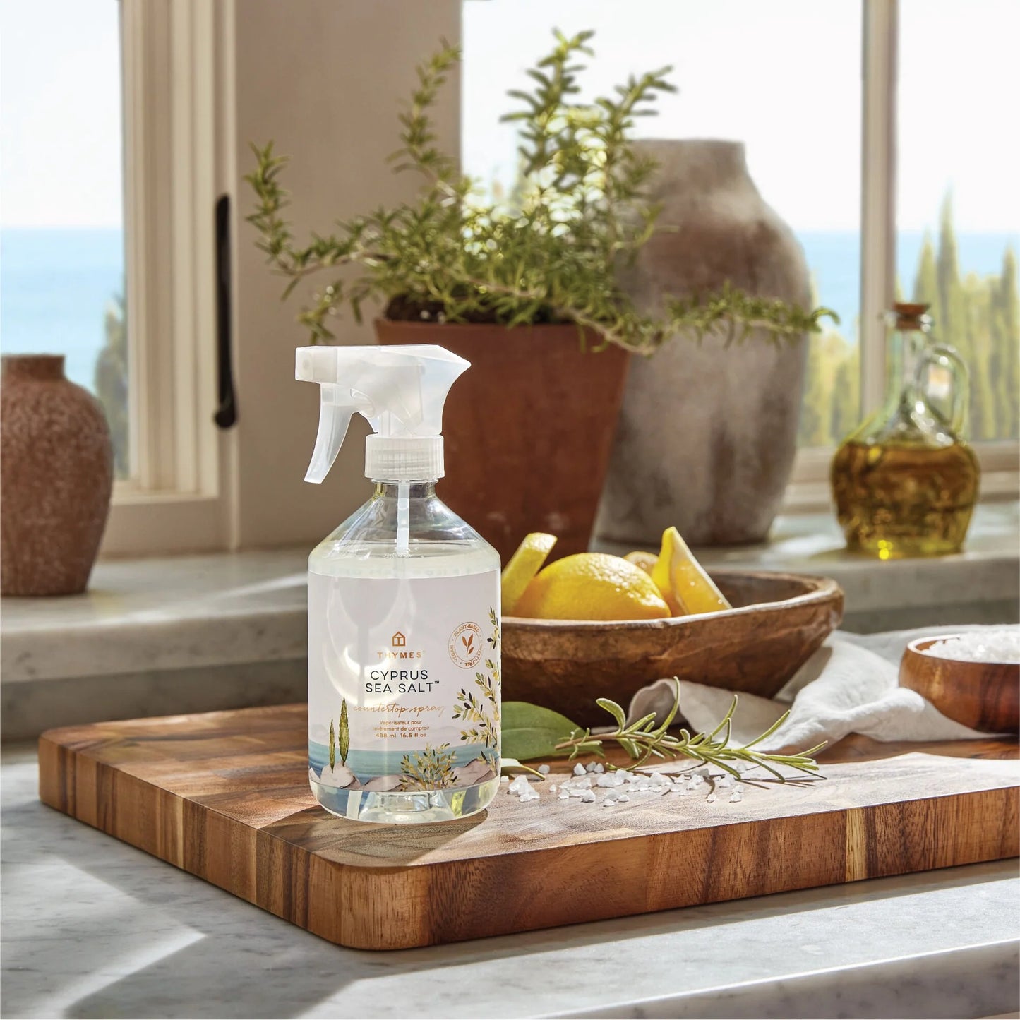 Cyprus Sea Salt Countertop Spray by Thymes