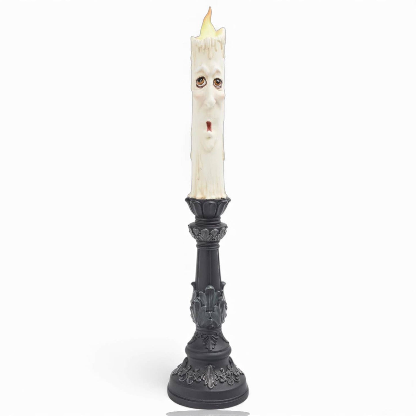 20in Spooky Face Candlestick