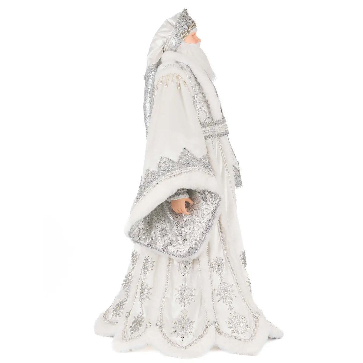 Silver Bells Santa Doll by Katherine's Collection