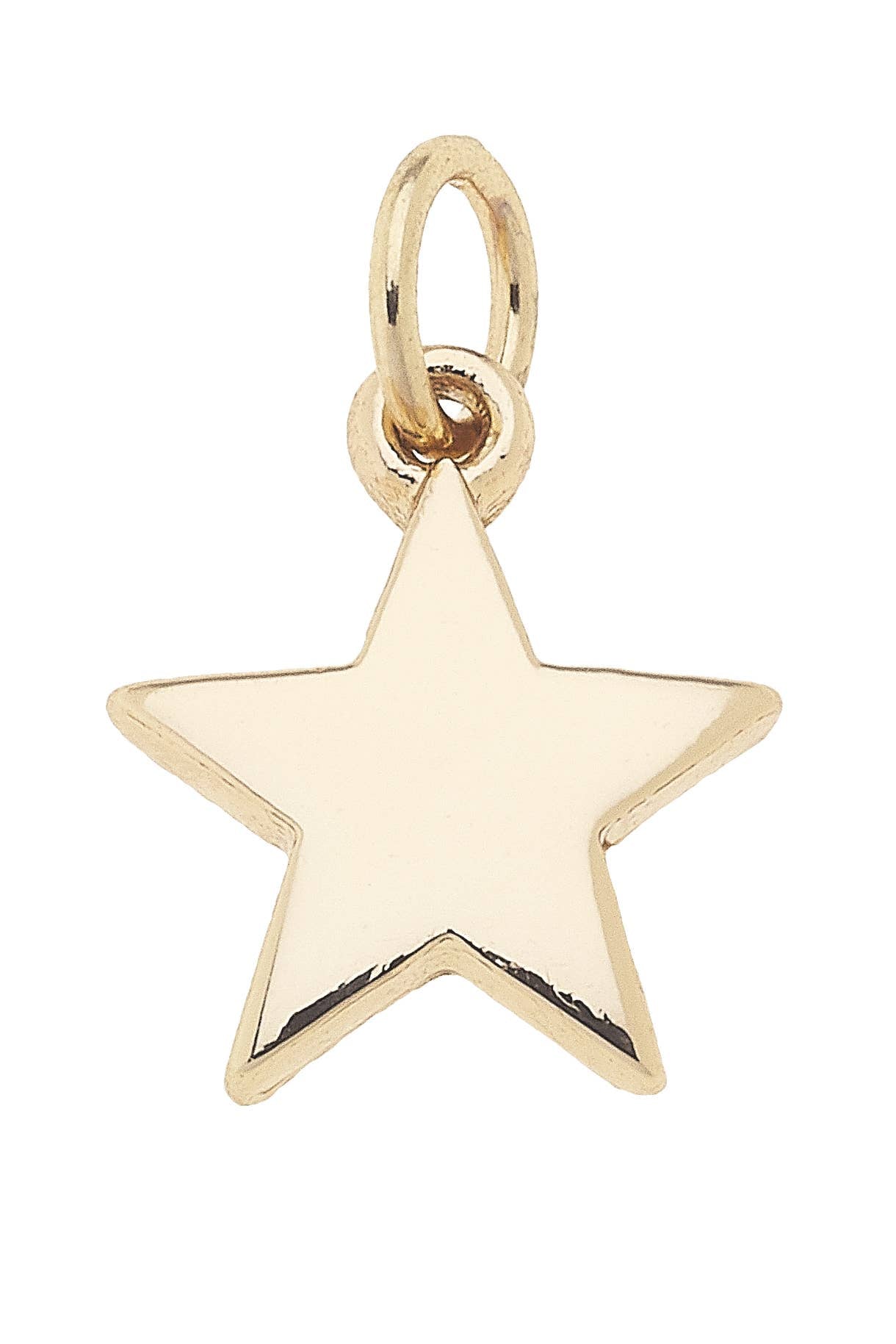 Classic Star Charm in Shiny Gold