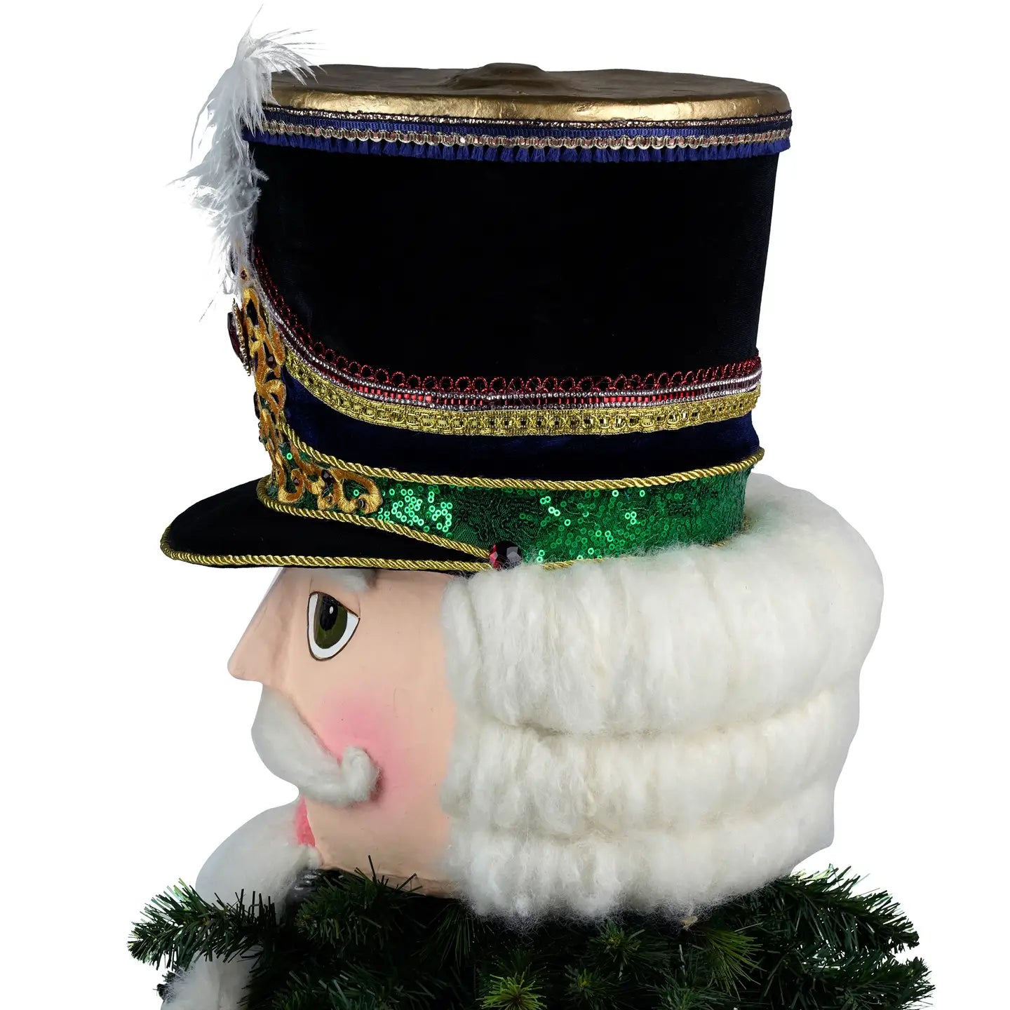 Nutcracker Head Tree Topper or Tabletop by Katherine's Collection