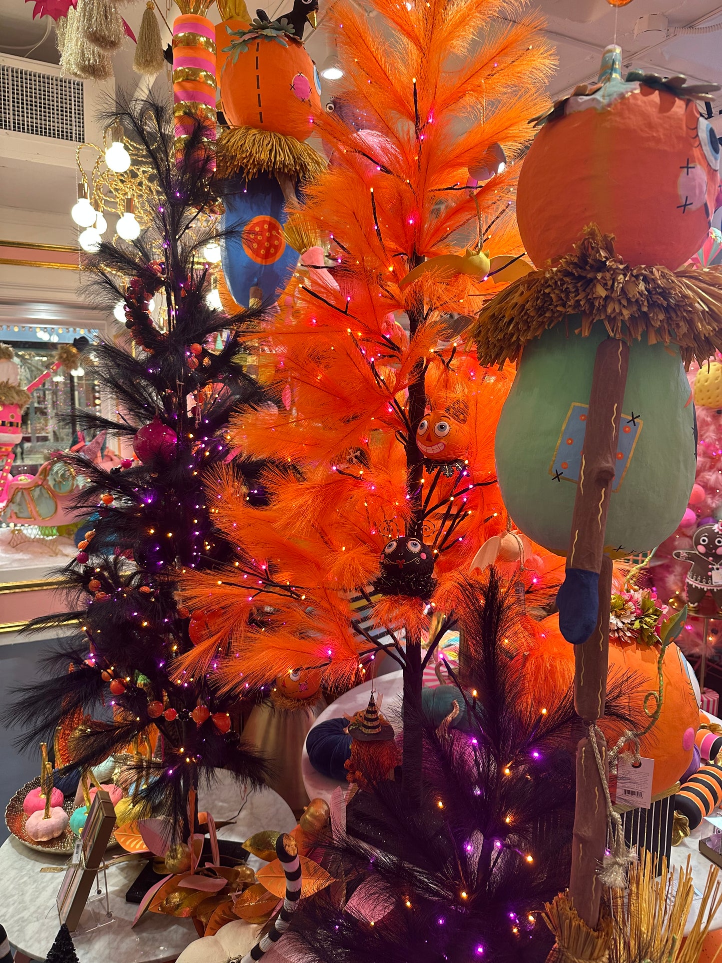 Halloween Fluffy Tree - Small - Assorted
