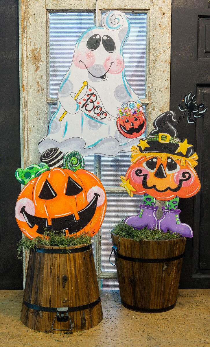 Boo Ghost PVC Door Hanger