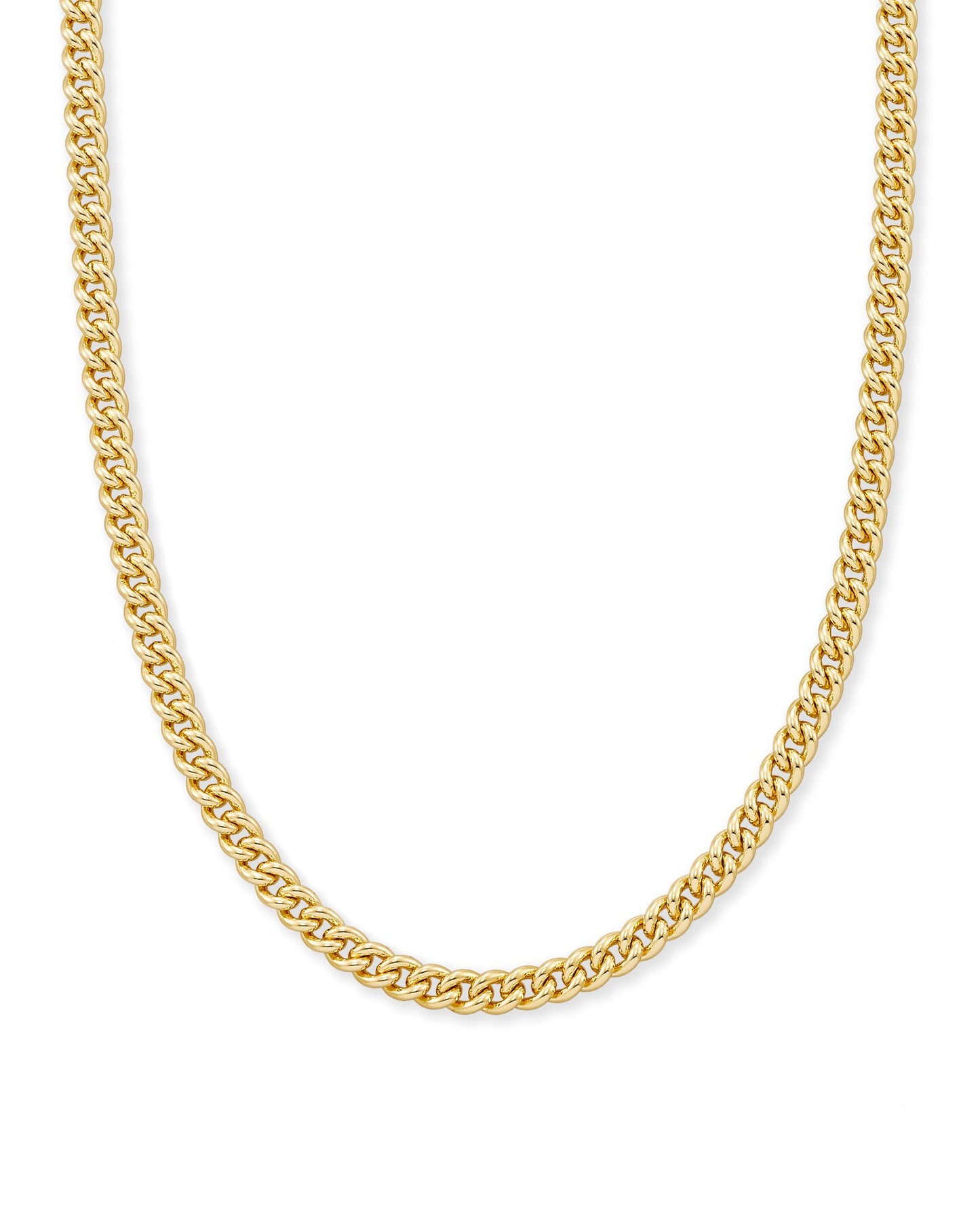 ACE CHAIN NECKLACE GOLD METAL