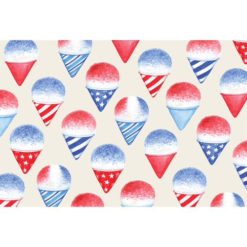 Snow Cone Placemat - Pad of 24 Sheets