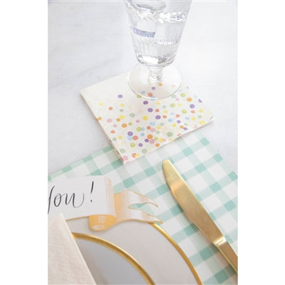 Confetti Sprinkles Cocktail Napkin