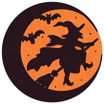 Die-cut Wicked Witch Placemat - 12 sheets