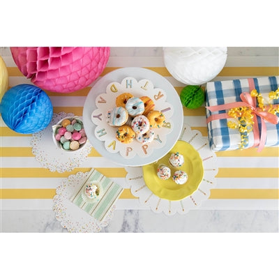 HAPPY BIRTHDAY SERVING PAPERS - PACK OF 12
