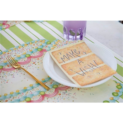 CAKE SLICE TABLE ACCENT - PACK OF 12