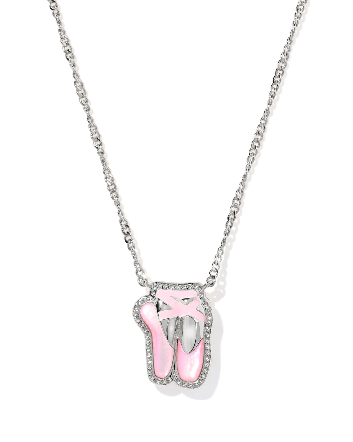 Kendra Scott BALLET PENDANT NECKLACE Silver