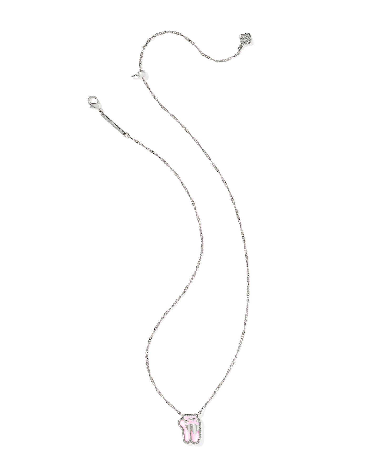 Kendra Scott BALLET PENDANT NECKLACE Silver