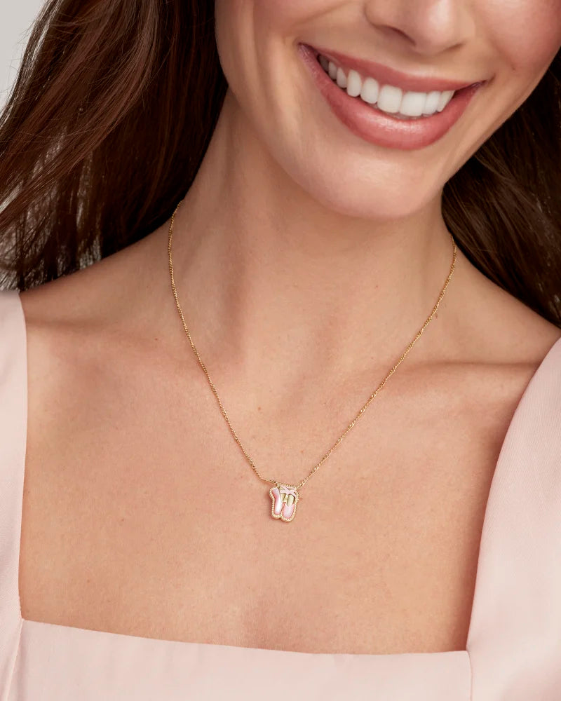 Kendra Scott BALLET PENDANT NECKLACE Silver