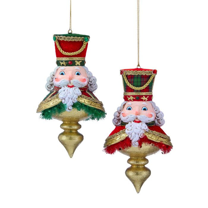 6" RSN/FBRC NUTCRACKER FINIAL ORNAMENT