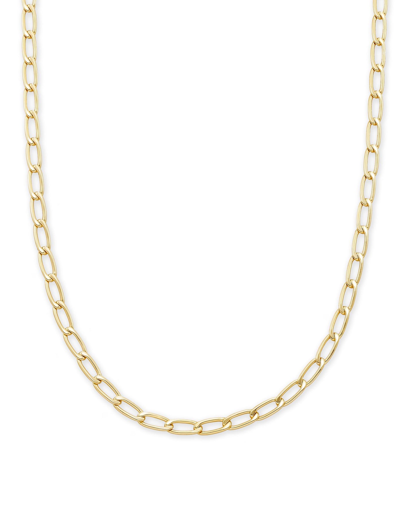 MERRICK CHAIN NECKLACE GOLD METAL