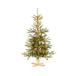 Great Northern Spruce Christmas Tree - 5' - Warm White LED Lights
