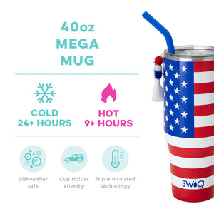 All American Swig Life Mega Mug (40oz)