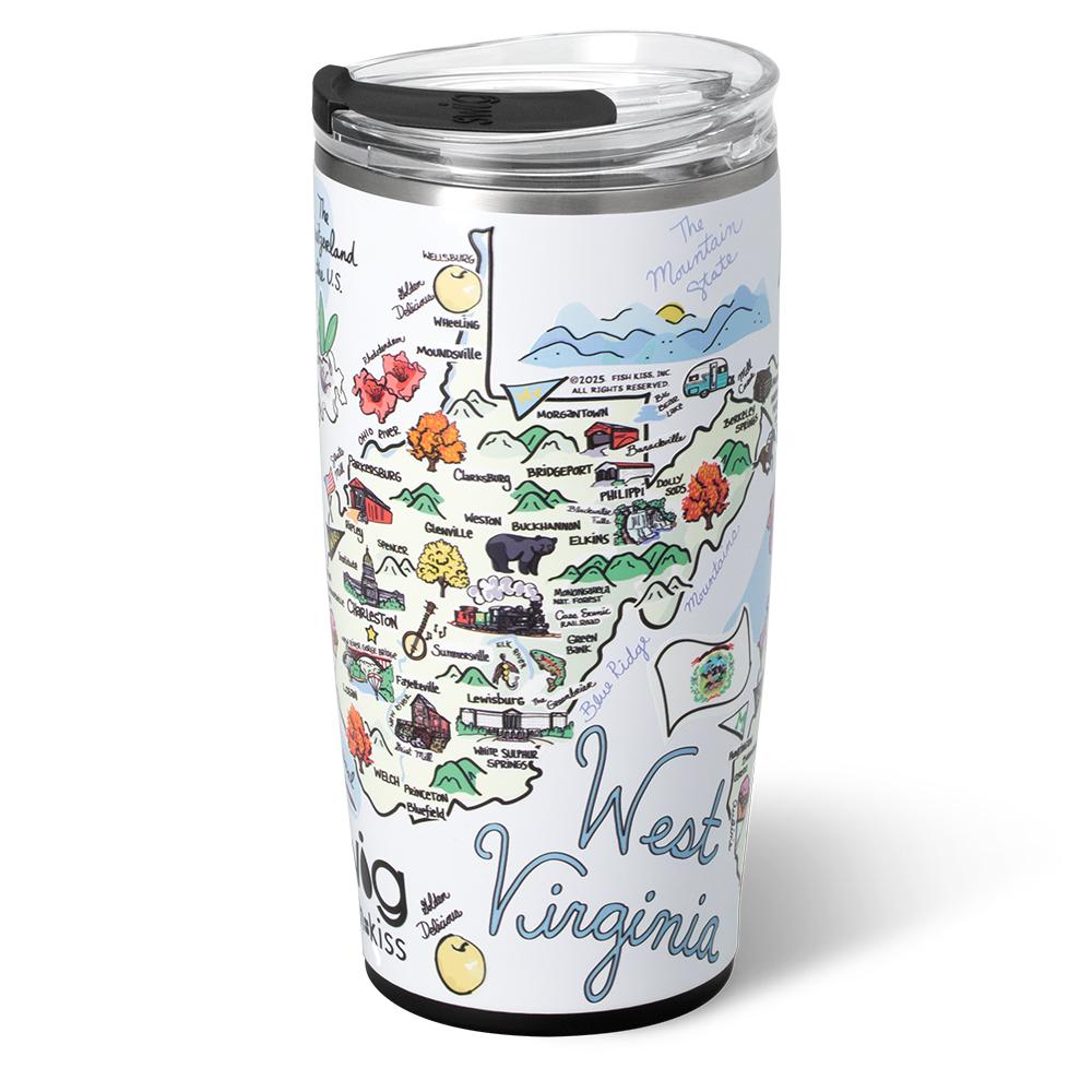 Swig Life West Virginia Tumbler 22oz