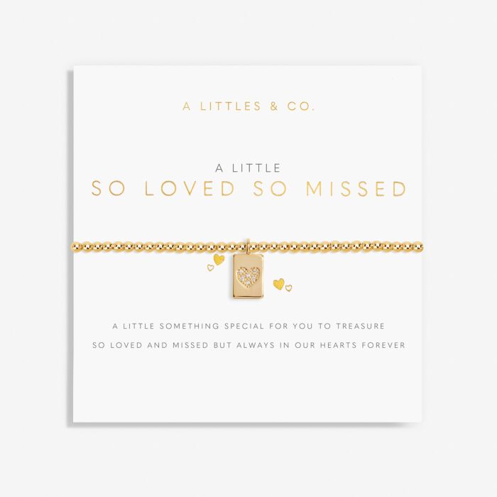 A Little 'So Loved So Missed' Bracelet