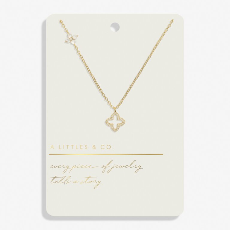 Style Stories Pavé Clover Necklace