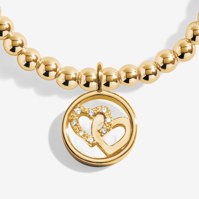 A Little 'Love And Friendship' Bracelet In Gold-Tone Plating