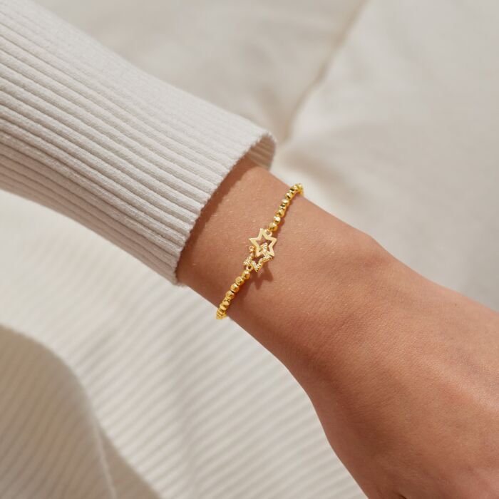 Forever Yours 'Life Is Better With True Friends' Bracelet In Gold-Tone Plating