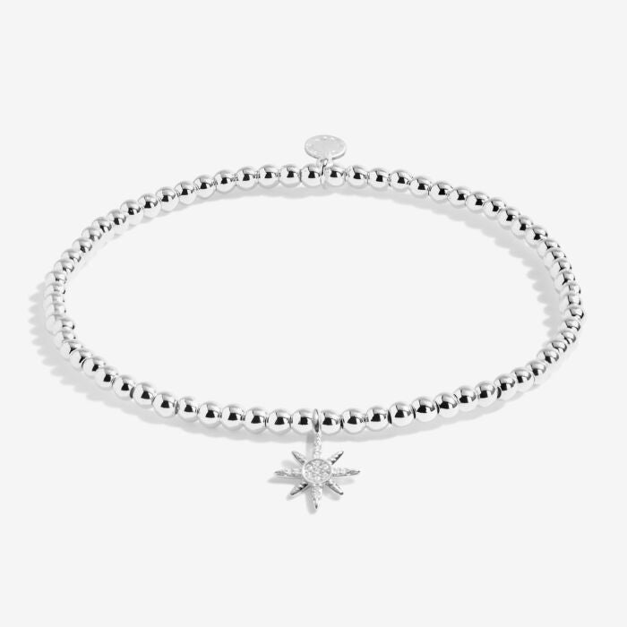A Little 'Be The Light' Bracelet In Silver Plating