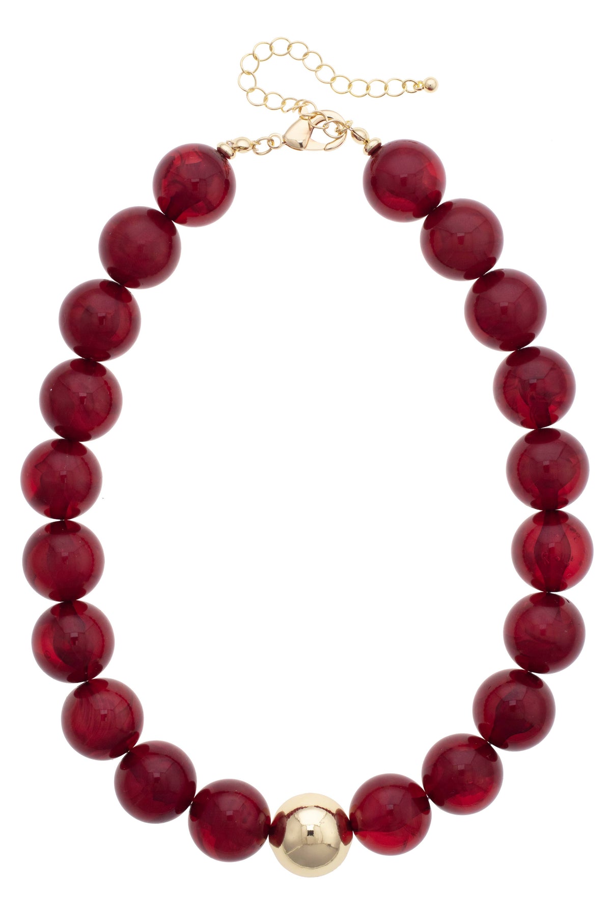 Marjorie Fall Beaded Necklace
