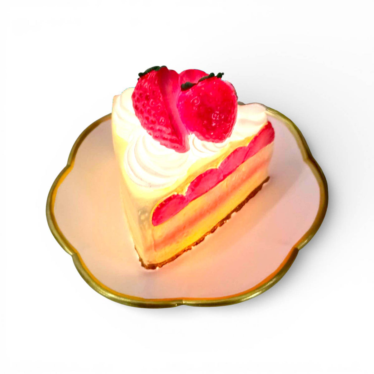 5.5in Cheesecake Dessert Clip On Lite Up Min/6