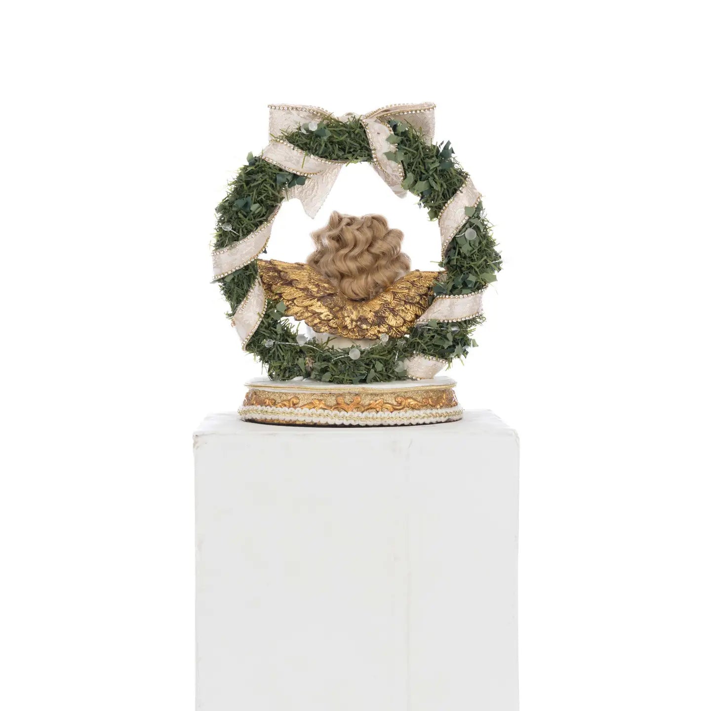 Bells of Brilliance Angel Stocking Holder by Katherine's Collection