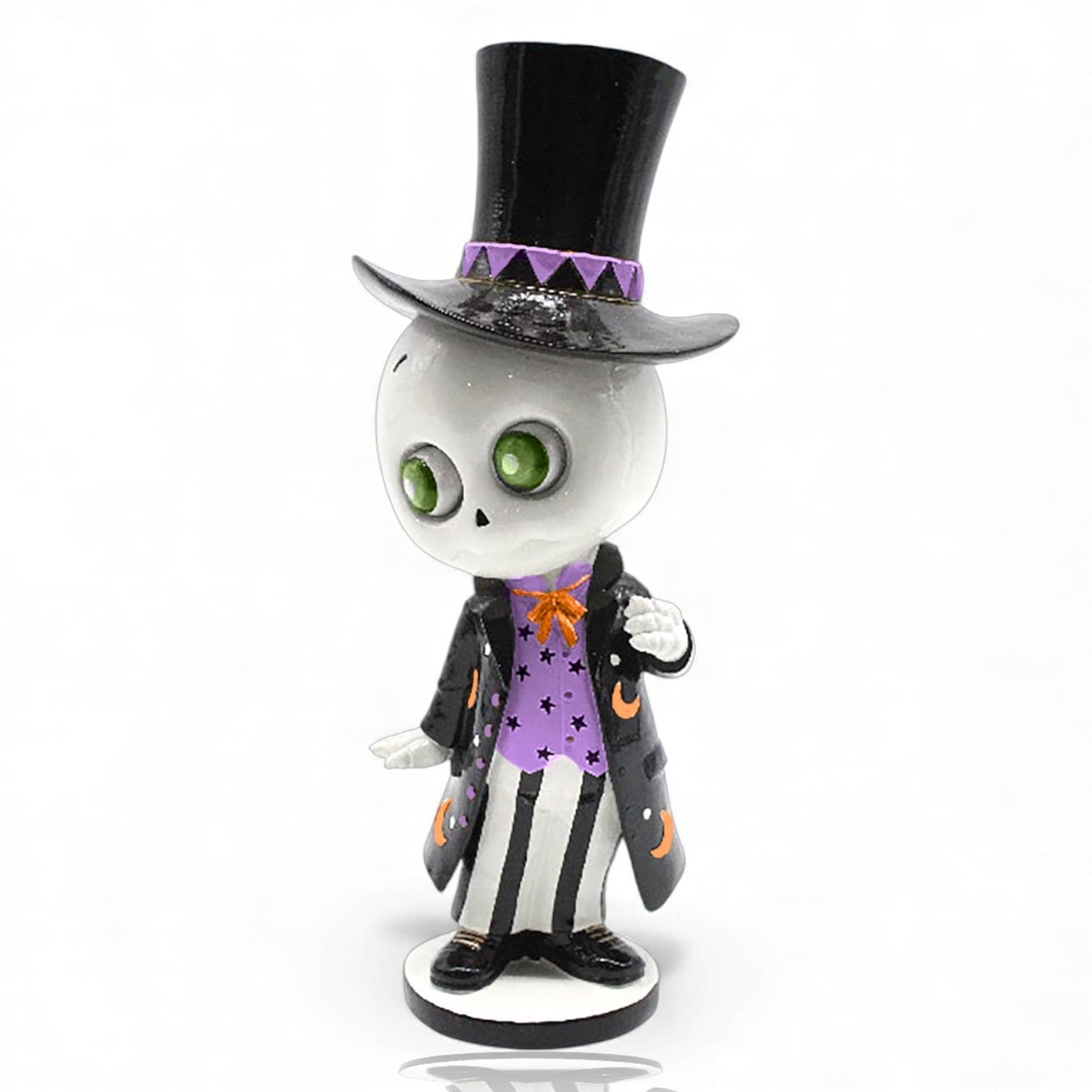 10in Top Hat Skeleton Boy