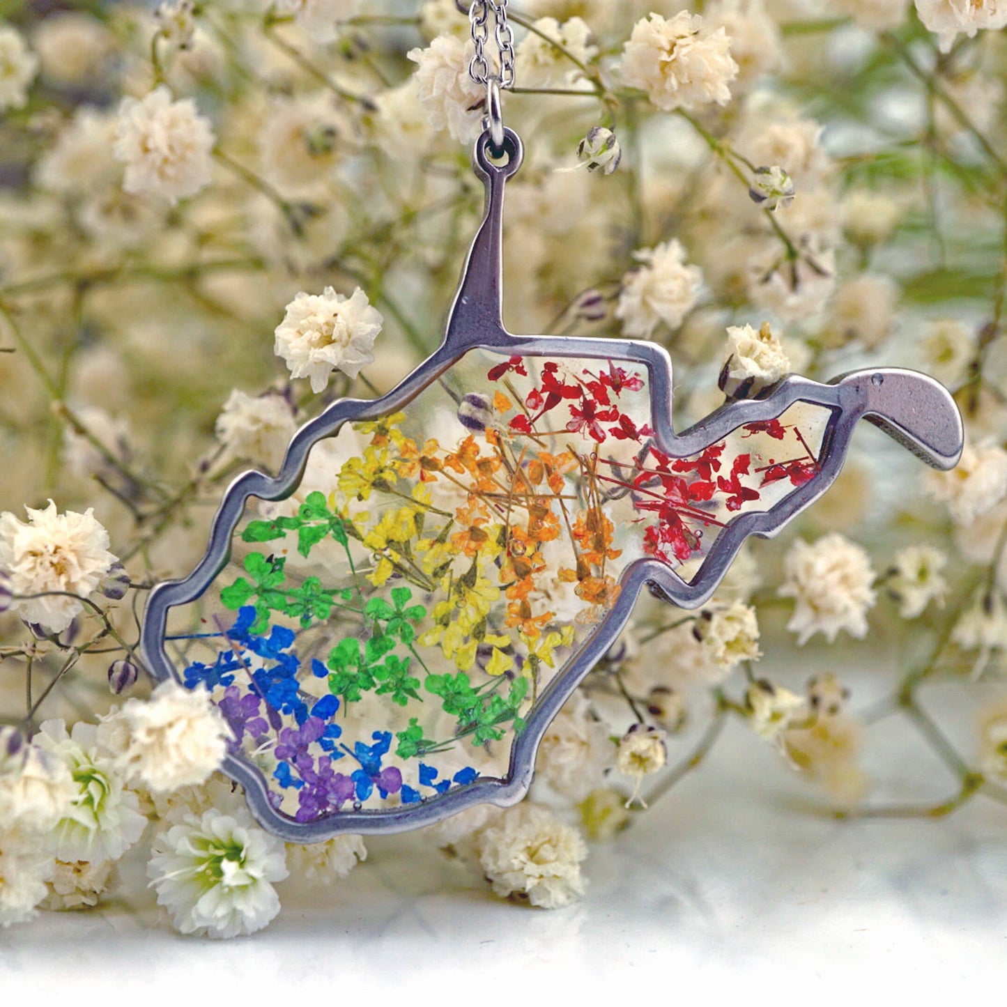 West Virginia Pendant Necklace