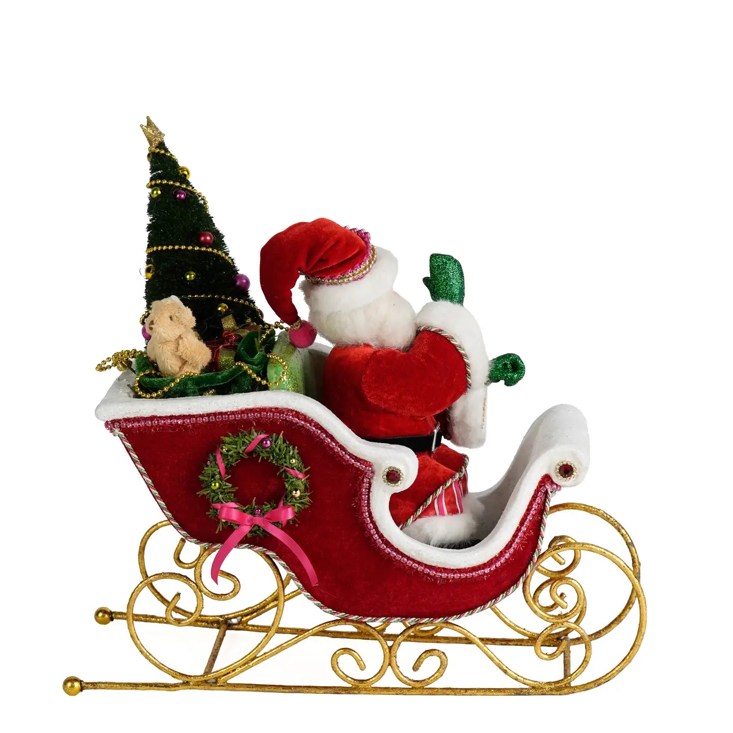 Papa Noel with Sleigh Tabletop by Katherine's Collection