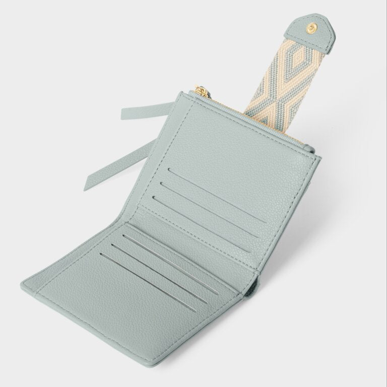 Katie Loxton Hallie Hallie Wallet in Duck Egg Blue