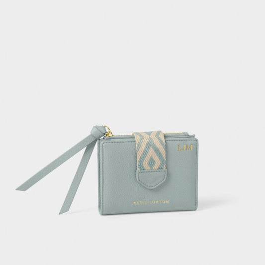 Katie Loxton Hallie Hallie Wallet in Duck Egg Blue