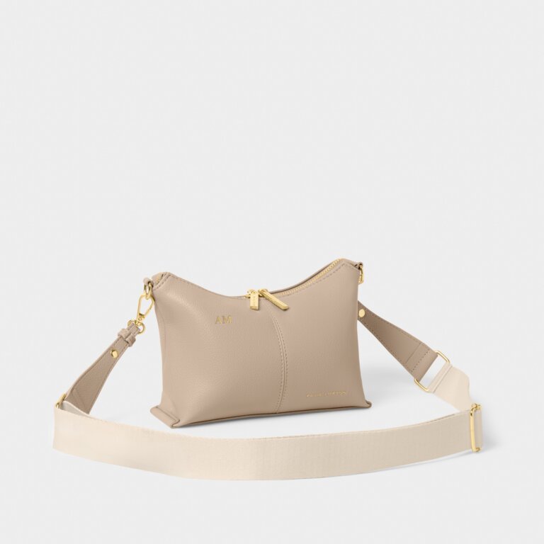 Katie Loxton Laila Crossbody Bag in Light Taupe